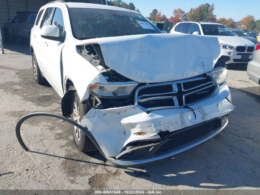 2017 Dodge Durango Sxt Rwd VIN: 1C4RDHAG0HC805769 Lot: 40651549