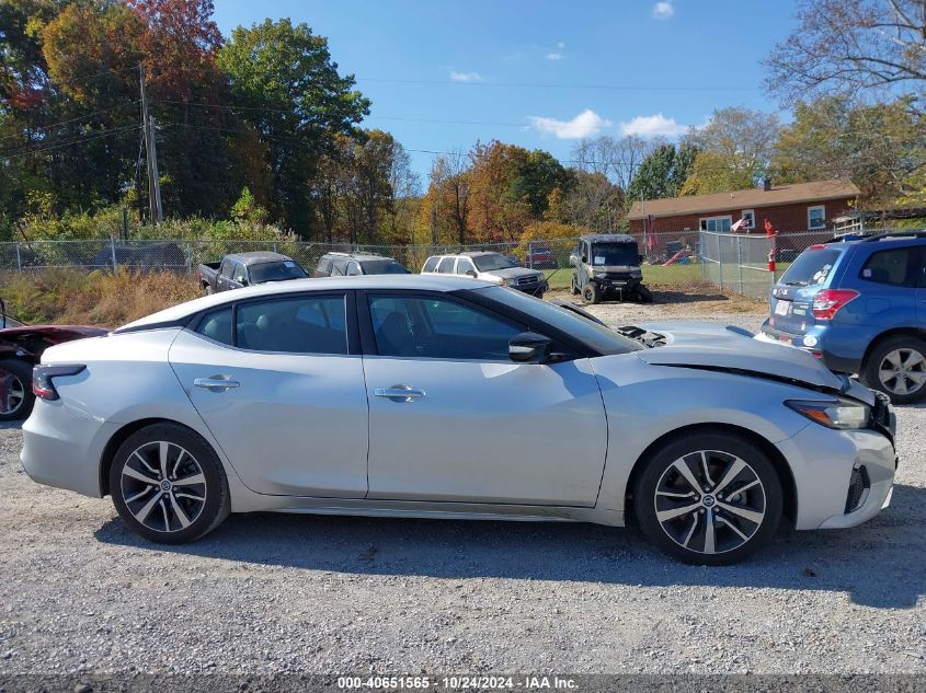 2022 Nissan Maxima Sv Xtronic Cvt VIN: 1N4AA6CV9NC502089 Lot: 40651565