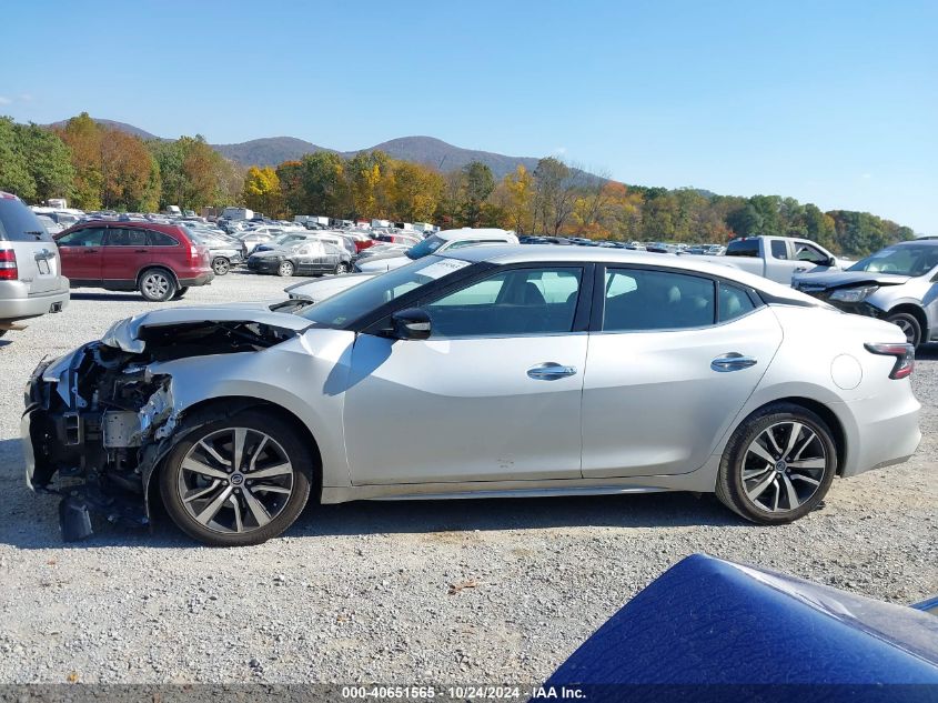 2022 Nissan Maxima Sv Xtronic Cvt VIN: 1N4AA6CV9NC502089 Lot: 40651565