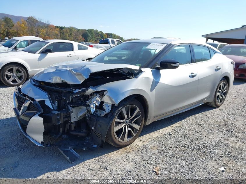 2022 Nissan Maxima Sv Xtronic Cvt VIN: 1N4AA6CV9NC502089 Lot: 40651565