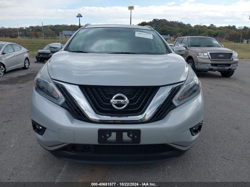 2018 Nissan Murano Sv VIN: 5N1AZ2MG8JN138950 Lot: 40651577