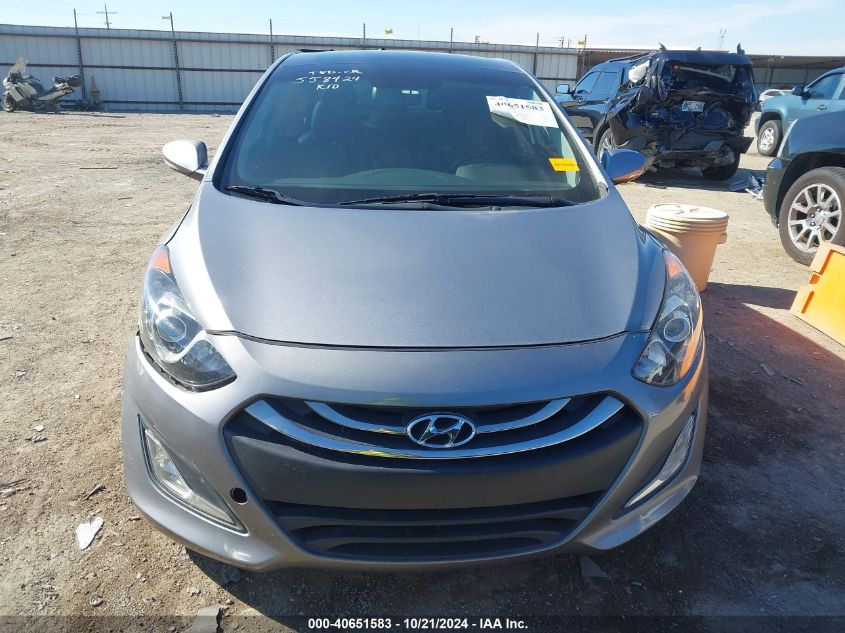 2013 Hyundai Elantra Gt Base W/Blue VIN: KMHD35LE2DU053449 Lot: 40651583