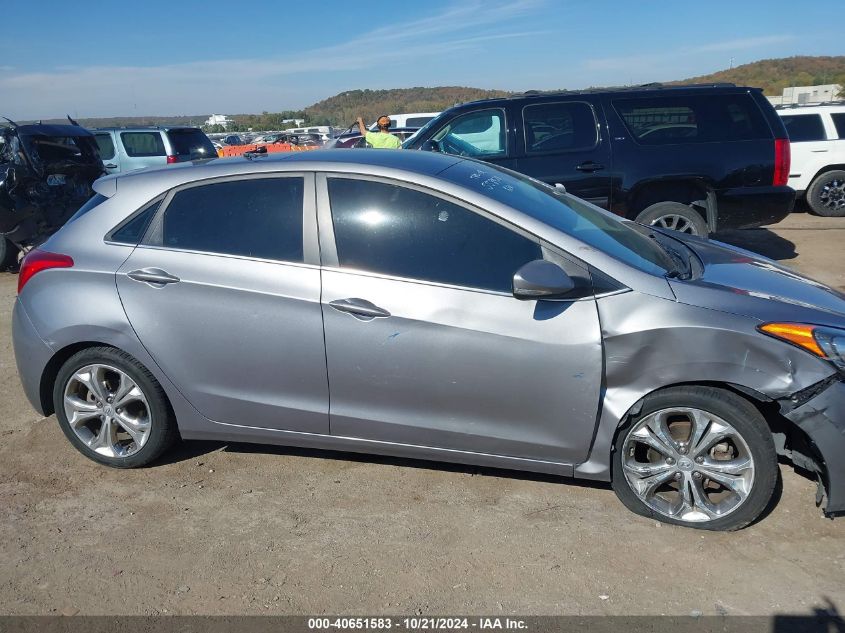 2013 Hyundai Elantra Gt Base W/Blue VIN: KMHD35LE2DU053449 Lot: 40651583