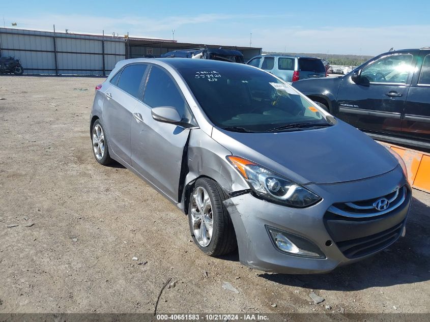 2013 Hyundai Elantra Gt Base W/Blue VIN: KMHD35LE2DU053449 Lot: 40651583