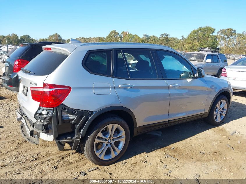 2016 BMW X3 xDrive35I VIN: 5UXWX7C5XG0R18465 Lot: 40651587