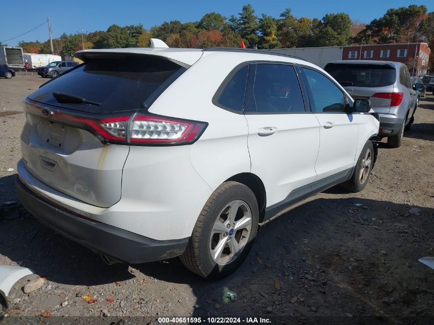 VIN 2FMTK3G80FBB76165 2015 FORD EDGE no.4