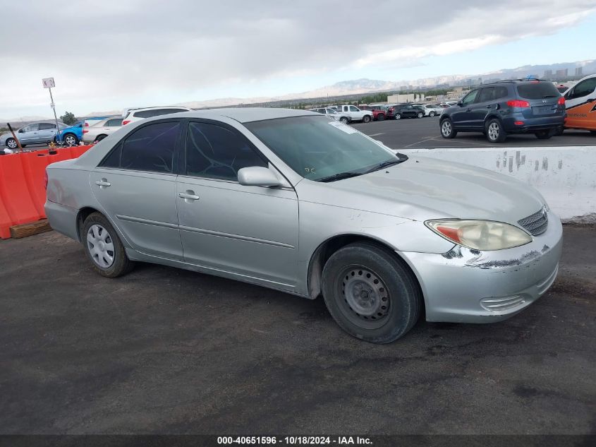 2003 Toyota Camry Le VIN: JTDBE32K930165592 Lot: 40651596