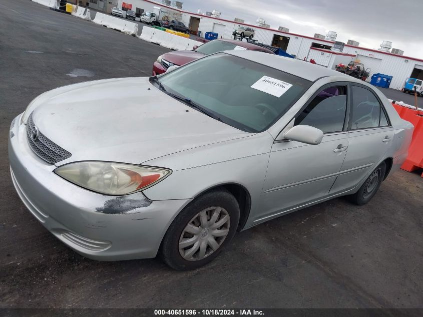 2003 Toyota Camry Le VIN: JTDBE32K930165592 Lot: 40651596