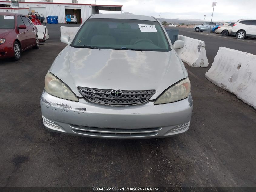 2003 Toyota Camry Le VIN: JTDBE32K930165592 Lot: 40651596