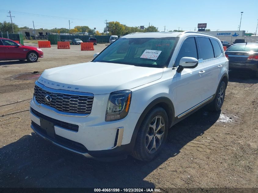 2020 Kia Telluride Ex VIN: 5XYP34HC9LG017552 Lot: 40651598