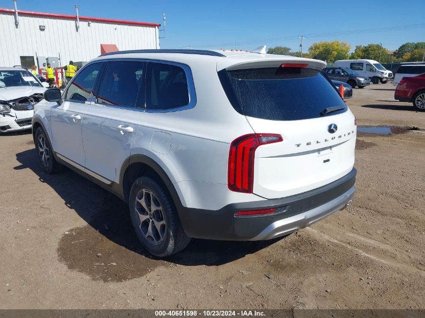 2020 Kia Telluride Ex VIN: 5XYP34HC9LG017552 Lot: 40651598