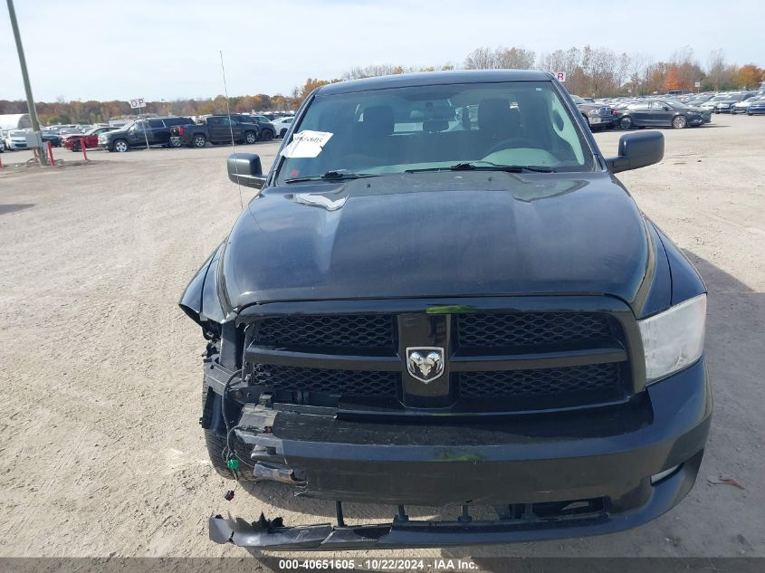 2012 Ram 1500 St VIN: 1C6RD7KT4CS340831 Lot: 40651605