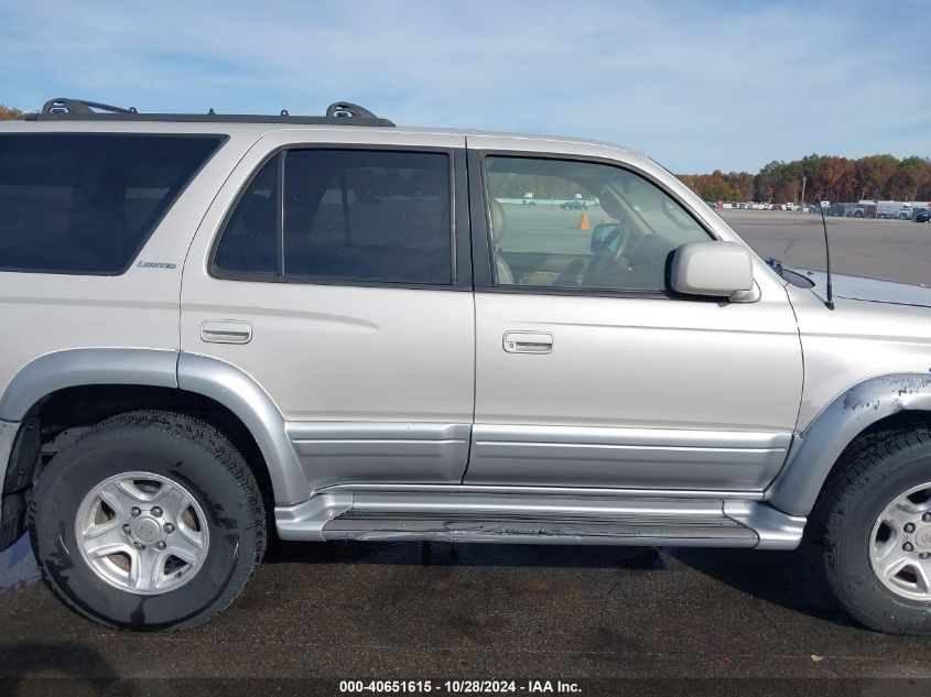 1999 Toyota 4Runner Limited V6 VIN: JT3HN87R7X0204915 Lot: 40651615