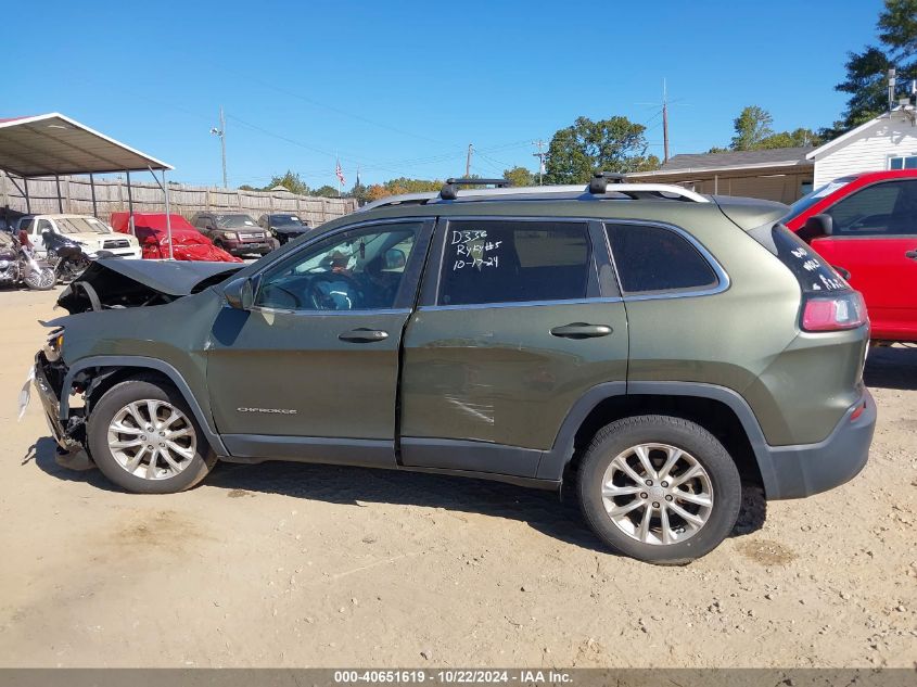 2019 Jeep Cherokee Latitude Fwd VIN: 1C4PJLCB3KD262732 Lot: 40651619