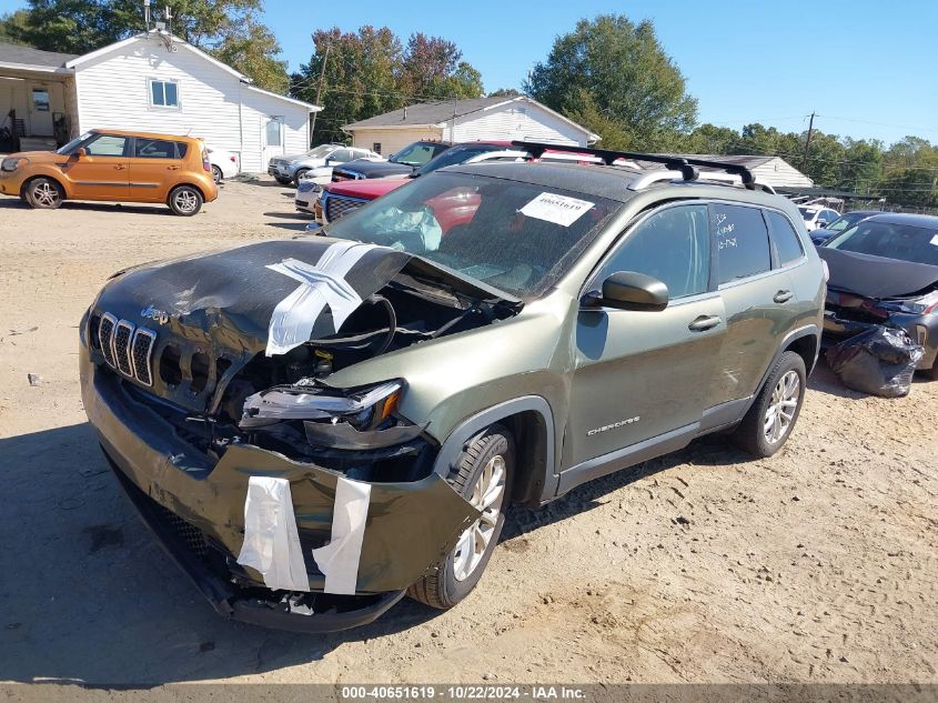 2019 Jeep Cherokee Latitude Fwd VIN: 1C4PJLCB3KD262732 Lot: 40651619