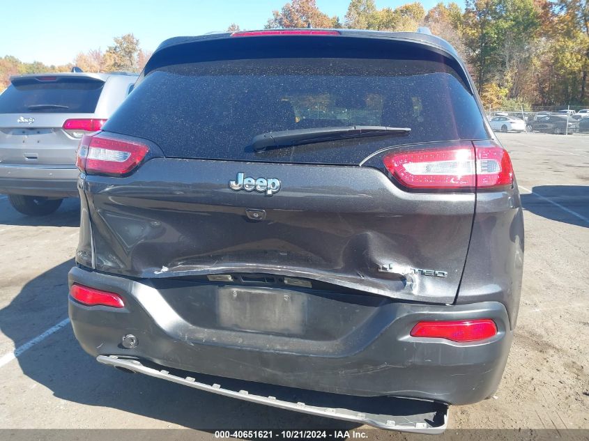 2016 Jeep Cherokee Limited VIN: 1C4PJLDB1GW160761 Lot: 40651621