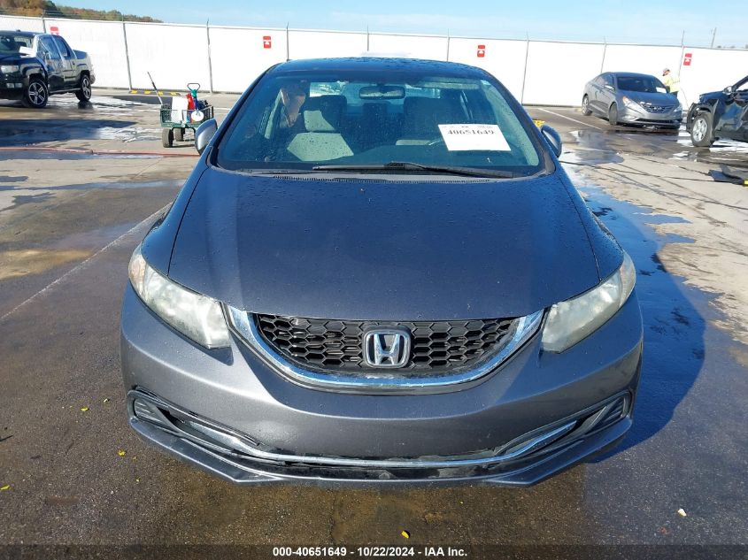 2013 Honda Civic Lx VIN: 19XFB2F58DE095990 Lot: 40651649