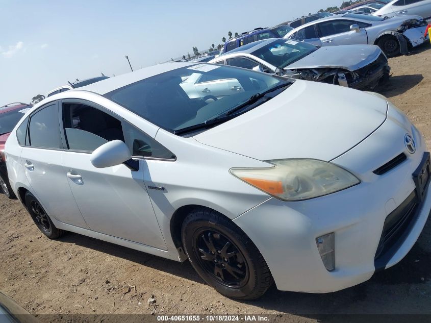 2013 Toyota Prius Two VIN: JTDKN3DU6D5558257 Lot: 40651655