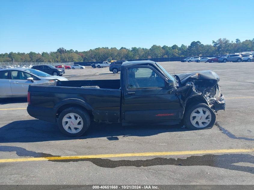 1991 GMC Syclone VIN: 1GDCT14Z3M8800295 Lot: 40651668