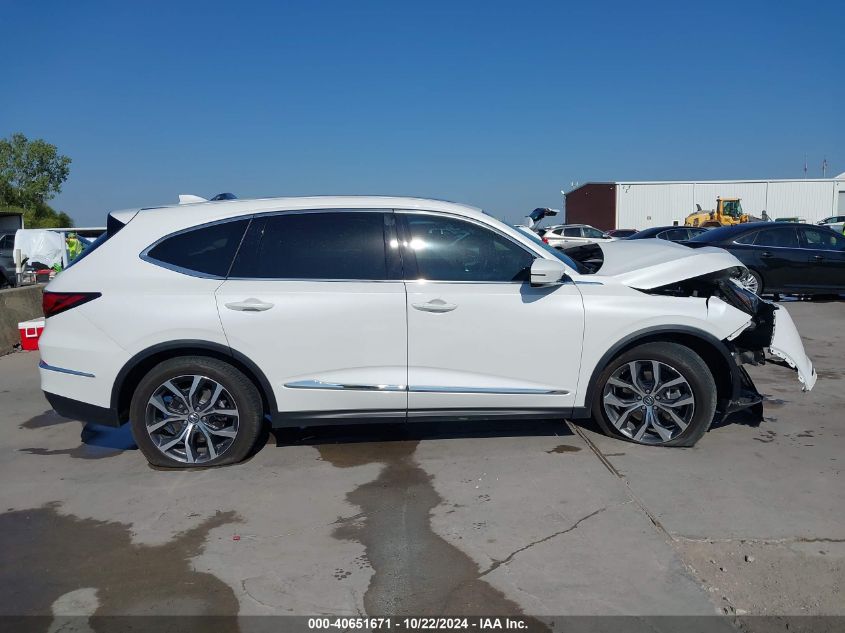 2023 Acura Mdx Technology Package VIN: 5J8YD9H49PL006201 Lot: 40651671