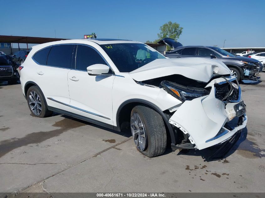 2023 Acura Mdx Technology Package VIN: 5J8YD9H49PL006201 Lot: 40651671