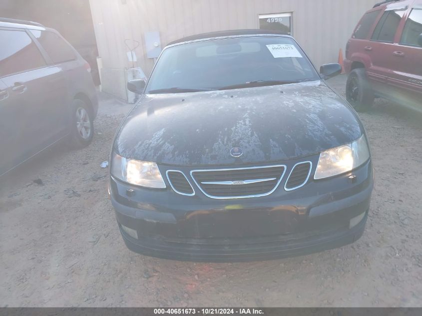 2007 Saab 9-3 2.0T VIN: YS3FD79Y576110607 Lot: 40651673