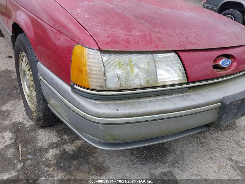 1991 Ford Taurus Lx VIN: 1FACP5846MG105142 Lot: 40651674