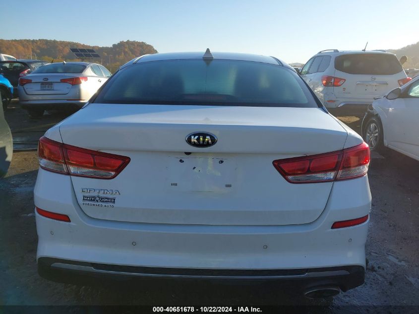 2019 Kia Optima Lx VIN: 5XXGT4L36KG347112 Lot: 40651678