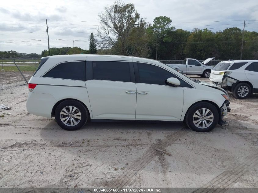 2015 Honda Odyssey Ex-L VIN: 5FNRL5H60FB089311 Lot: 40651680