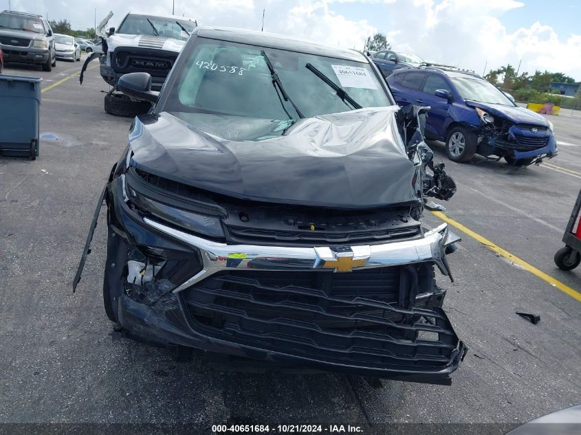 2024 Chevrolet Trailblazer Ls VIN: KL79MMS24RB082041 Lot: 40651684