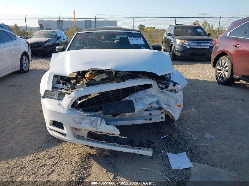 2013 FORD MUSTANG V6 - 1ZVBP8EM8D5237095