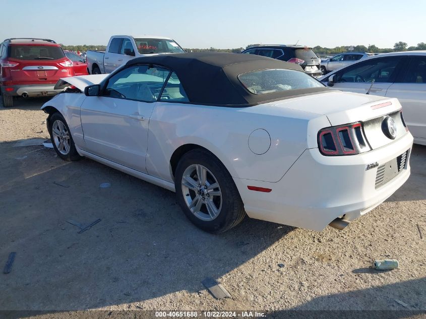 2013 FORD MUSTANG V6 - 1ZVBP8EM8D5237095