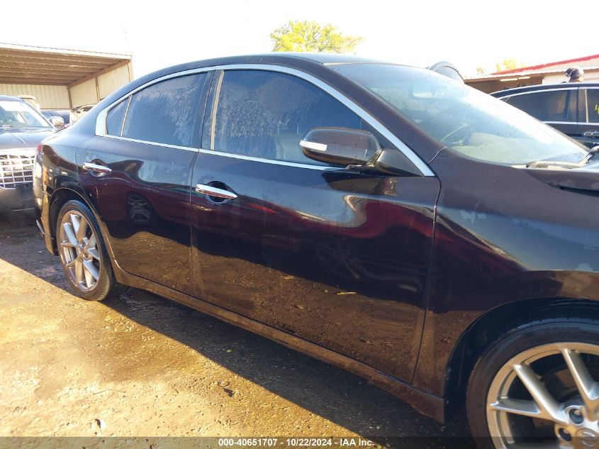 2011 Nissan Maxima 3.5 Sv VIN: 1N4AA5AP6BC804112 Lot: 40651707