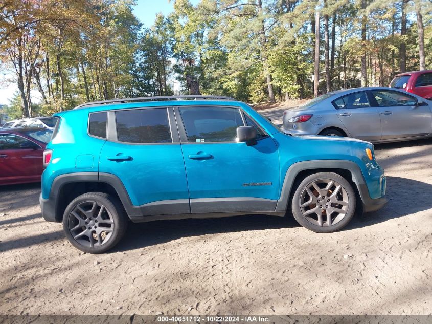 2021 Jeep Renegade Latitude Fwd VIN: ZACNJCBB2MPM48434 Lot: 40651712