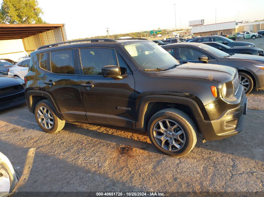 2017 JEEP RENEGADE LATITUDE 4X4 - ZACCJBBB2HPG39328