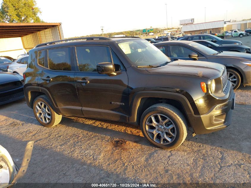 2017 Jeep Renegade Latitude 4X4 VIN: ZACCJBBB2HPG39328 Lot: 40651720