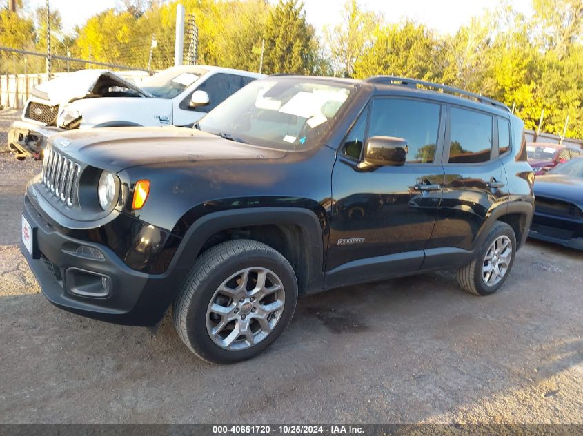 2017 JEEP RENEGADE LATITUDE 4X4 - ZACCJBBB2HPG39328