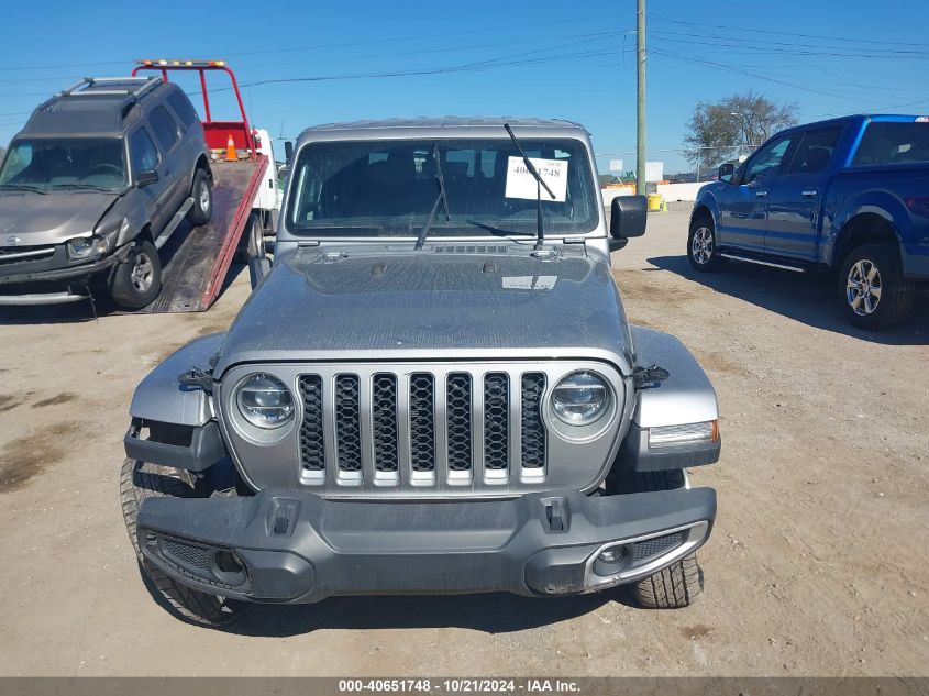 2020 Jeep Gladiator Overland 4X4 VIN: 1C6HJTFG4LL138382 Lot: 40651748