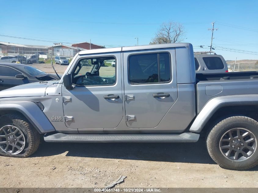 2020 Jeep Gladiator Overland 4X4 VIN: 1C6HJTFG4LL138382 Lot: 40651748