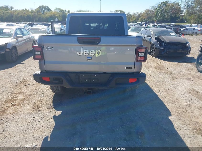 2020 Jeep Gladiator Overland 4X4 VIN: 1C6HJTFG4LL138382 Lot: 40651748