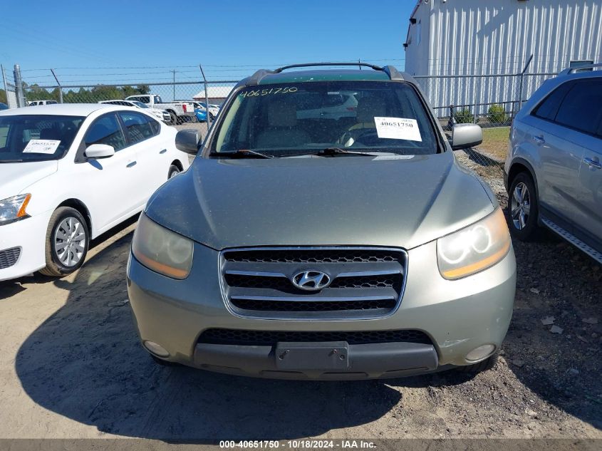 2009 Hyundai Santa Fe Limited VIN: 5NMSH13E89H241221 Lot: 40651750