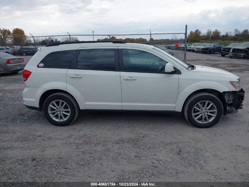 2014 Dodge Journey Sxt VIN: 3C4PDDBG7ET108601 Lot: 40651754