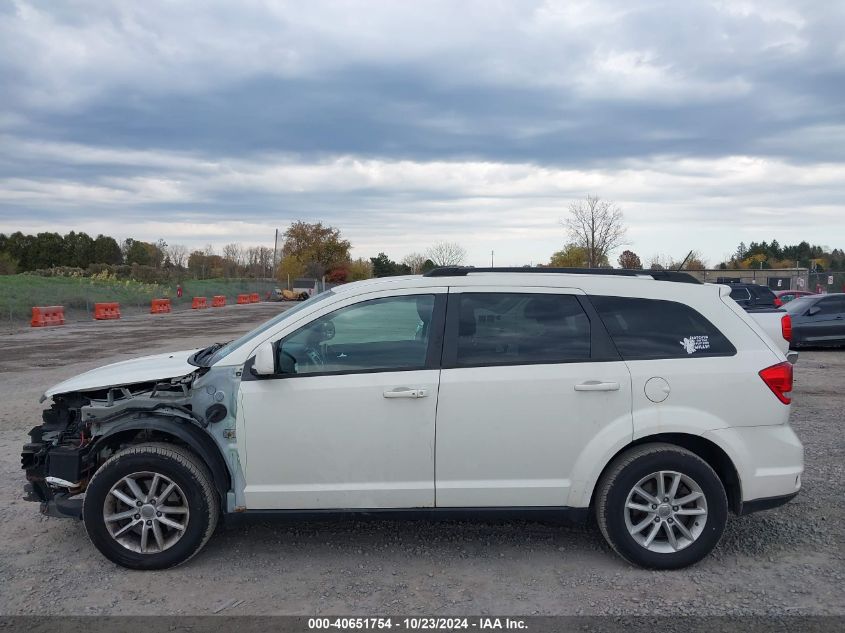 2014 Dodge Journey Sxt VIN: 3C4PDDBG7ET108601 Lot: 40651754