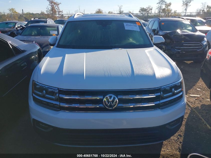 2019 Volkswagen Atlas 3.6L V6 Sel Premium VIN: 1V2NR2CA9KC605274 Lot: 40651768