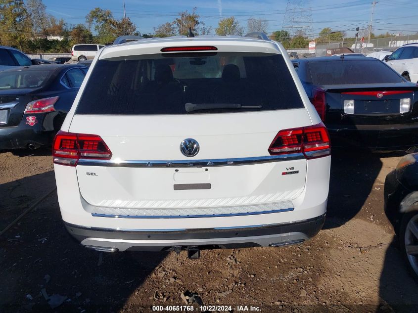 2019 Volkswagen Atlas 3.6L V6 Sel Premium VIN: 1V2NR2CA9KC605274 Lot: 40651768