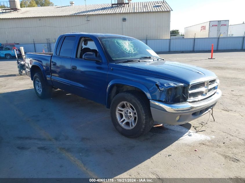 2002 Dodge Dakota Slt VIN: 1B7HL48N22S632104 Lot: 40651775