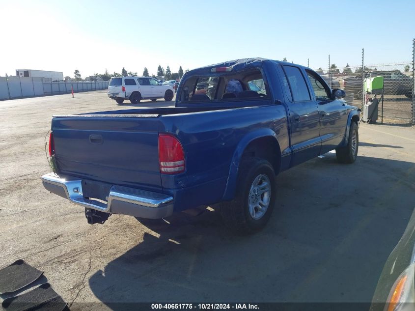 2002 Dodge Dakota Slt VIN: 1B7HL48N22S632104 Lot: 40651775