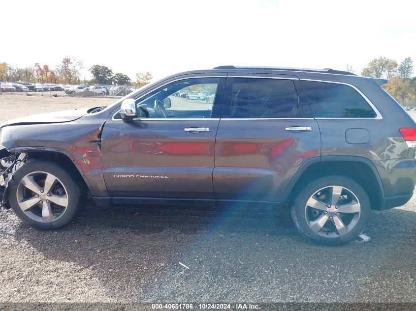 2014 Jeep Grand Cherokee Limited VIN: 1C4RJFBG7EC478469 Lot: 40651786