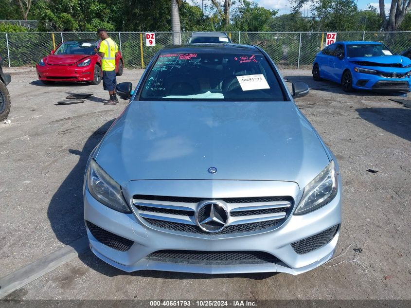 2017 Mercedes-Benz C 300 Luxury/Sport VIN: 55SWF4JB0HU188451 Lot: 40651793