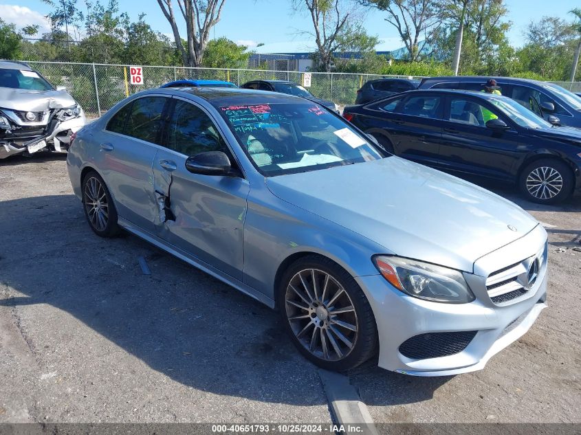 VIN 55SWF4JB0HU188451 2017 Mercedes-Benz C 300, Lux... no.1